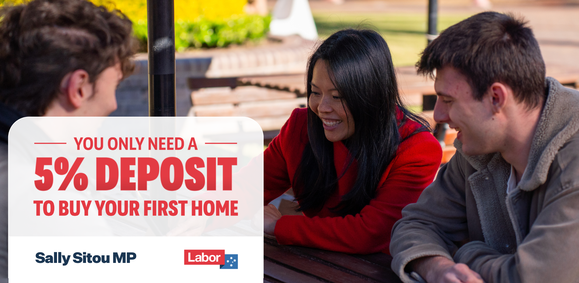 You only need a 5% deposit to buy your first home. Main Image